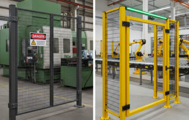 Custom Industrial Safety Fencing Manufacturer