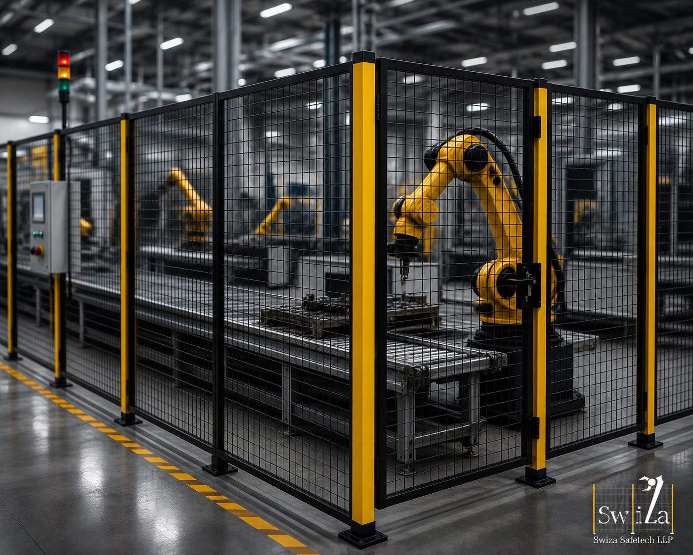 Automated-Manufacturing-Safety-Fencing